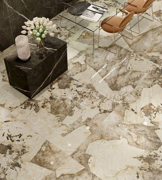 Плитка керамогранит Marvel Gala Desert Soul 60x120 Lapp (1,44 кв.м.) под мрамор