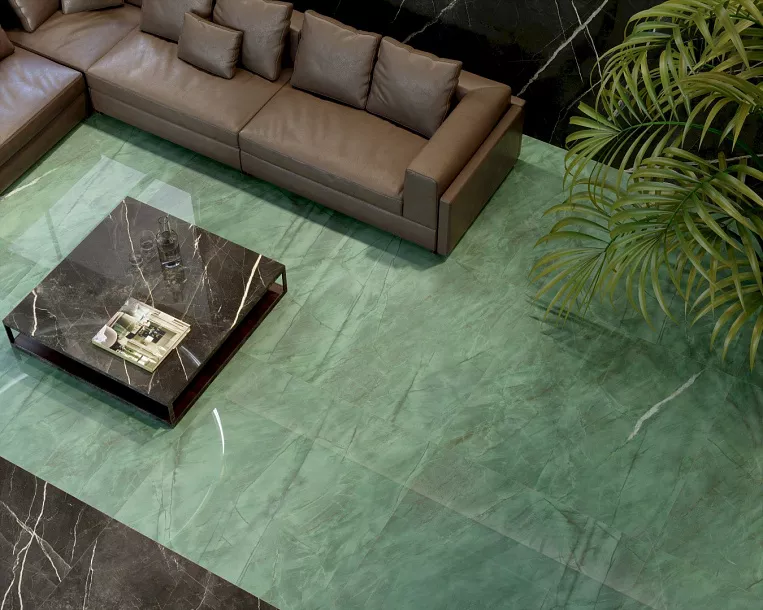 Плитка керамогранит Marvel Gala Exotic Green 120x278 Lapp (3,336 кв.м.) под мрамор