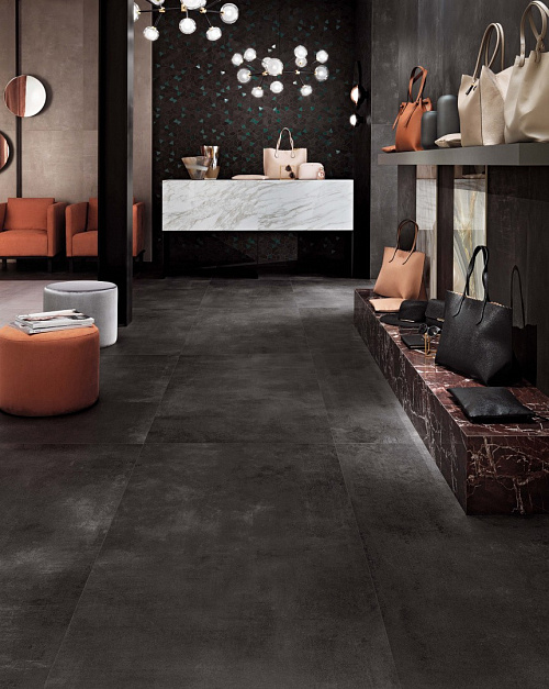 Плитка керамогранит Boost Tarmac 60x60 Matt (1,08 кв.м.) под бетон