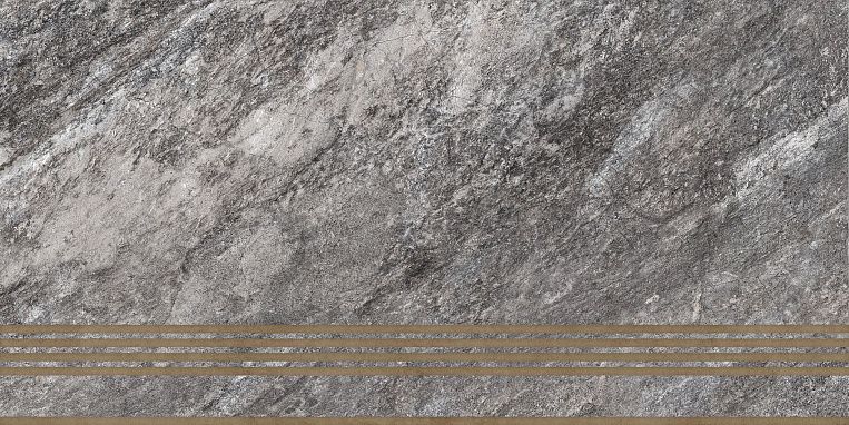 ST220VG Ступень кер. Thor_GT Сер. 30x60 _ 1\6 под камень