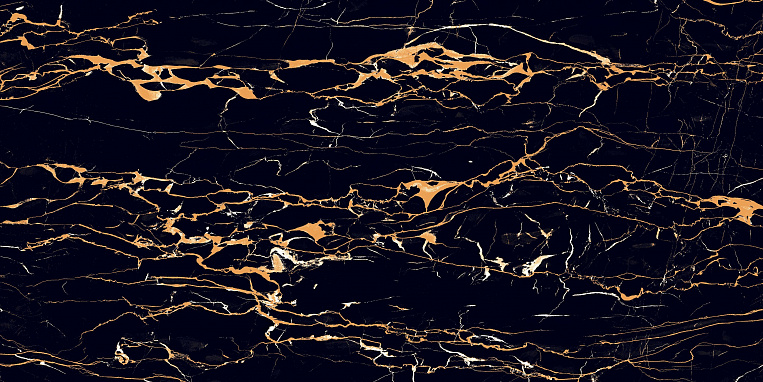 Плитка Керамогранит Art Ceramic Portoro Gold 60x120 High Gloss (1,44 кв.м.) под камень