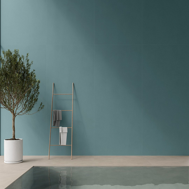 Плитка керамогранит Boost Color Teal 50x120 Matt (1,8 кв.м.) под бетон