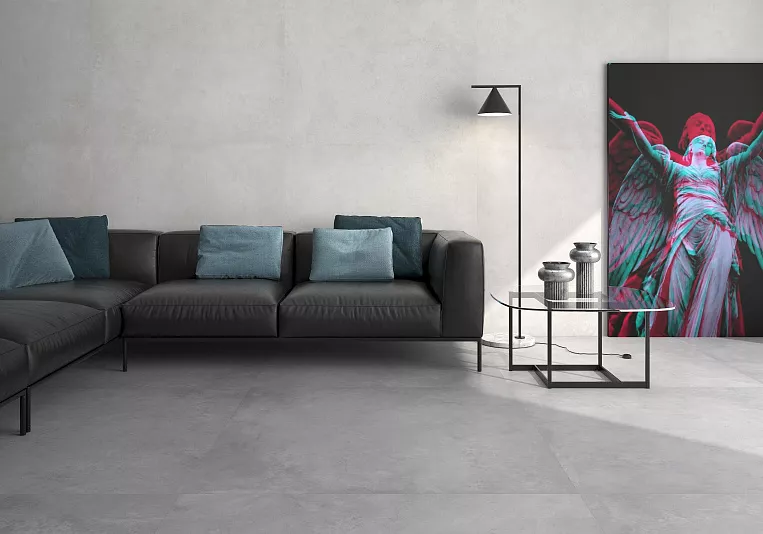 Плитка керамогранит Geotiles Carnaby Blanco 120x120 Matt (1,44 кв.м.) под бетон